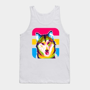 Siberian Husky Tank Top